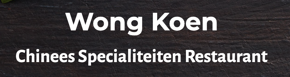 Wong Koen Chinees Specialiteiten Restaurant